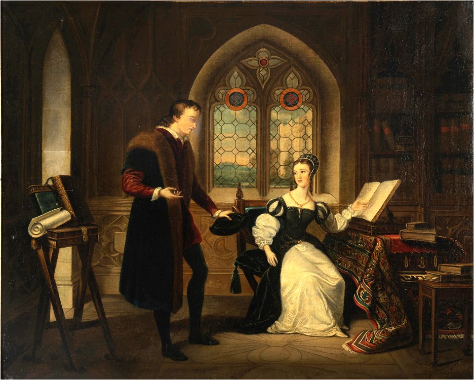 Lady Jane Grey by Andries Scheerboom, 1862
