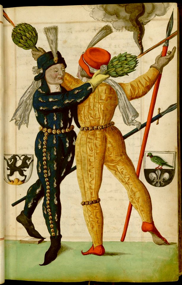 Schembartbuch UB of California Coll. 170 Ms 351 012