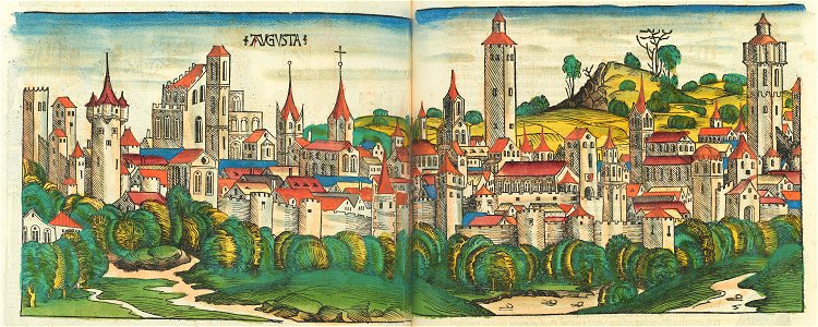Schedel, Wolgemut, Pleydenwurff, Durer - Liber Chronicarum (Nuremberg Chronicle)