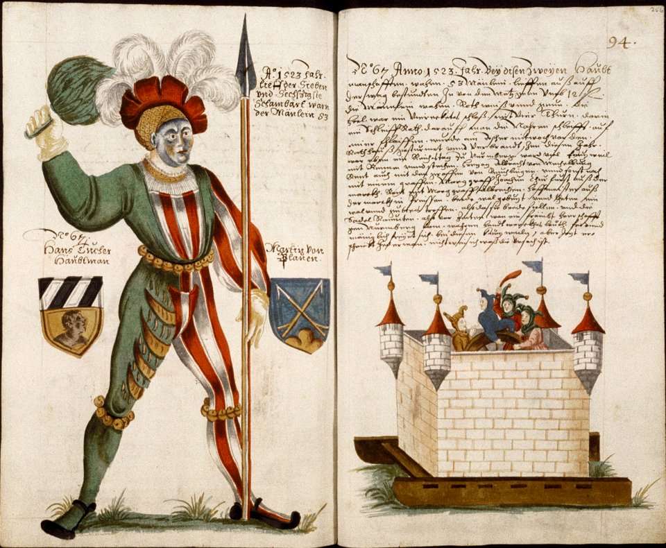 Schembartbuch 255v-256r
