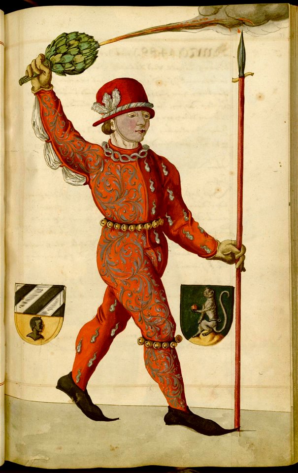 Schembartbuch UB of California Coll. 170 Ms 351 036