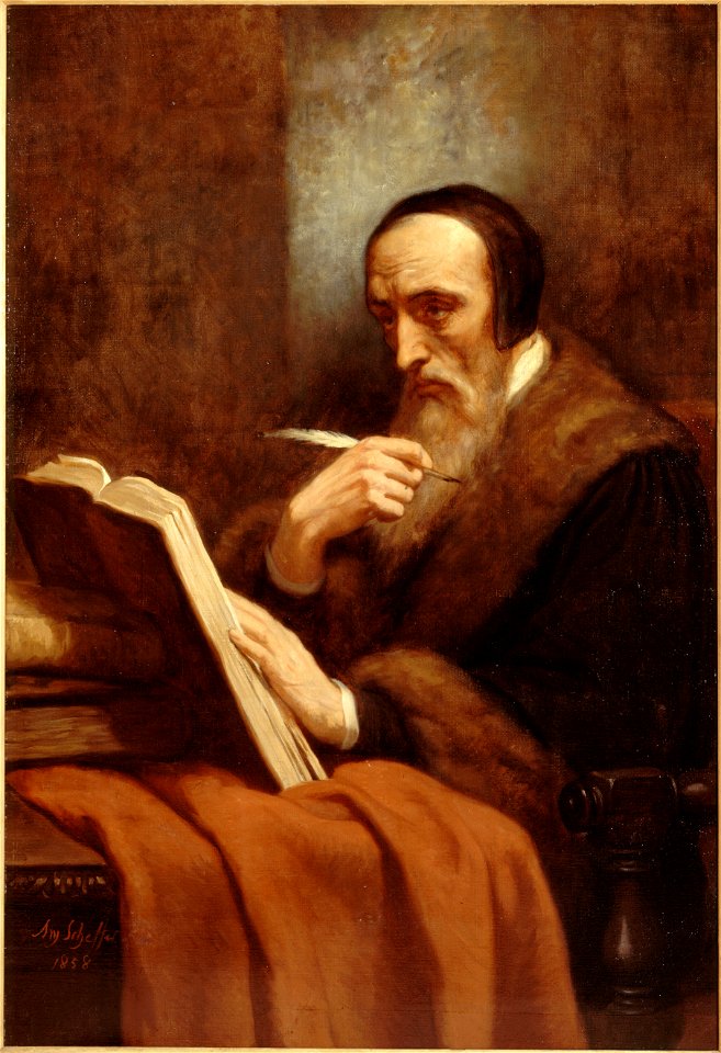 Scheffer, Ary - Portrait de Calvin - 99.2 - Musée de la Vie romantique