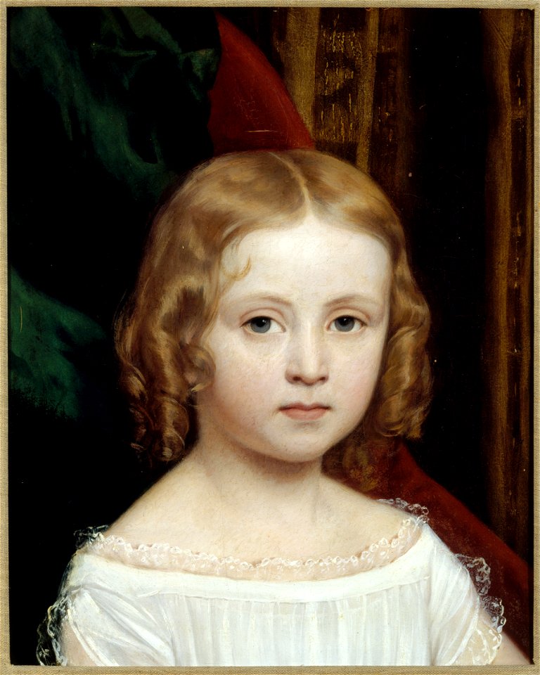 Scheffer, Henry - Portrait présumé de Jeanne Scheffer - CSR P 12 - Musée de la Vie romantique