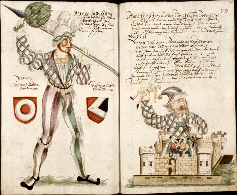 Schembartbuch 240v-241r