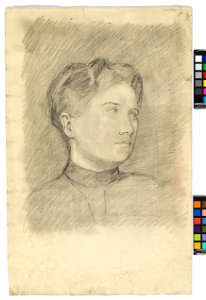 Schiele - Damenporträt, 304946, 1907