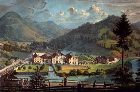Scheibbs Toepperfabrik 1827 by Franz Barbarini