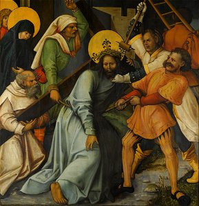 Hans Schäufelein - Die Kreuztragung Christi
