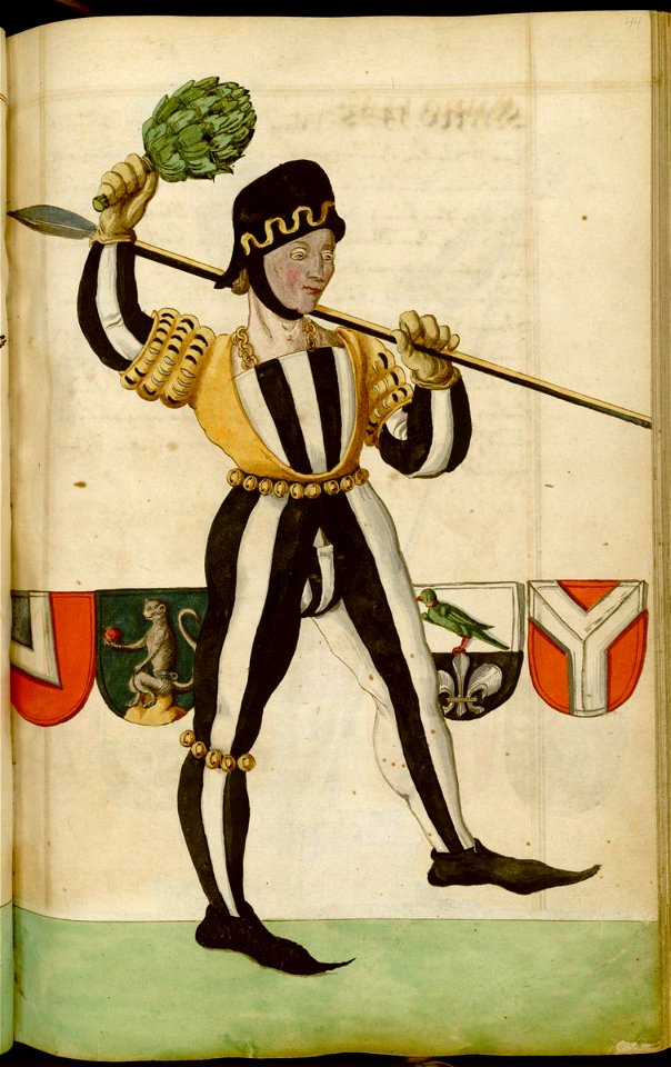 Schembartbuch UB of California Coll. 170 Ms 351 042