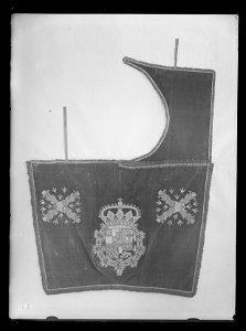 Schabrak, ur en serie av åtta, med spanska vapnet (nr 6137-6144) - Livrustkammaren - 17757