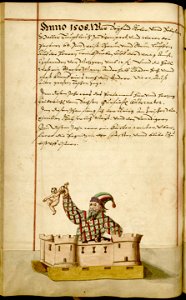 Schembartbuch UB of California Coll. 170 Ms 351 057