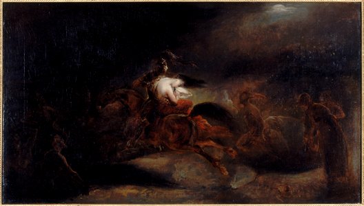Scheffer, Ary - Lénore, les morts vont vite - 95.3 - Musée de la Vie romantique