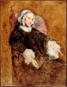 Scheffer, Ary - Portrait de la Reine Marie-Amélie en deuil - 2009.1 - Musée de la Vie romantique