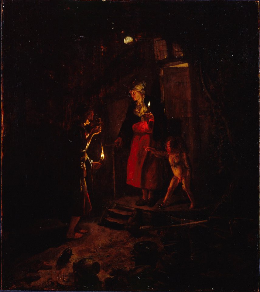 Godfried Schalcken - Ceres at the Cottage - Google Art Project