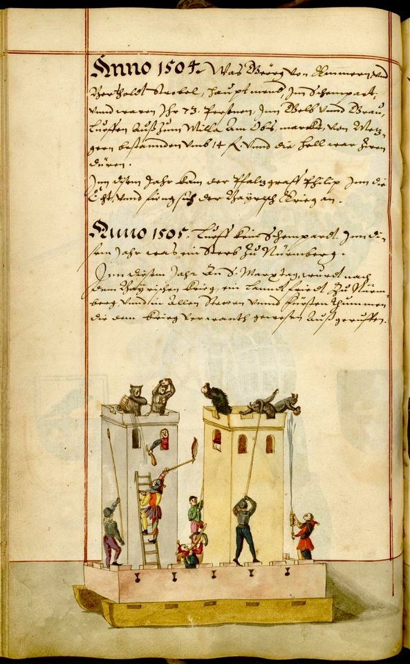 Schembartbuch UB of California Coll. 170 Ms 351 051