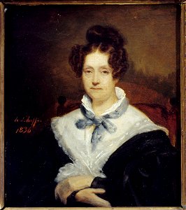 Scheffer, Henry - Portrait de Cornélia Scheffer-Lamme - CSR P 13 - Musée de la Vie romantique