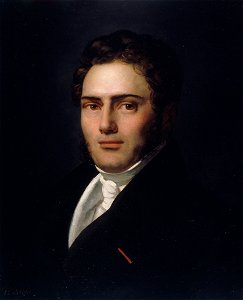 Scheffer, Henry - Portrait de Saint-Amand Bazard - D 89.235 - Musée de la Vie romantique