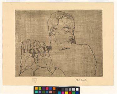 Schiele - Arthur Roessler, 115146, 1914