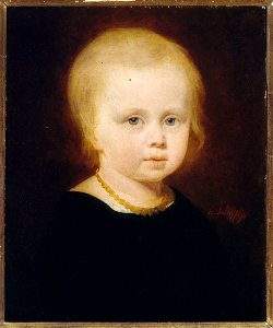 Scheffer, Henry - Portrait d'enfant - CSR P 14 - Musée de la Vie romantique
