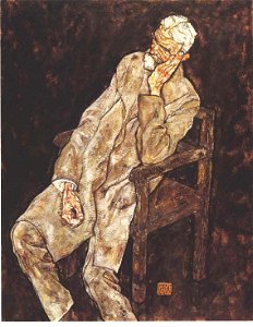 Schiele - Bildnis Johann Harms - 1916
