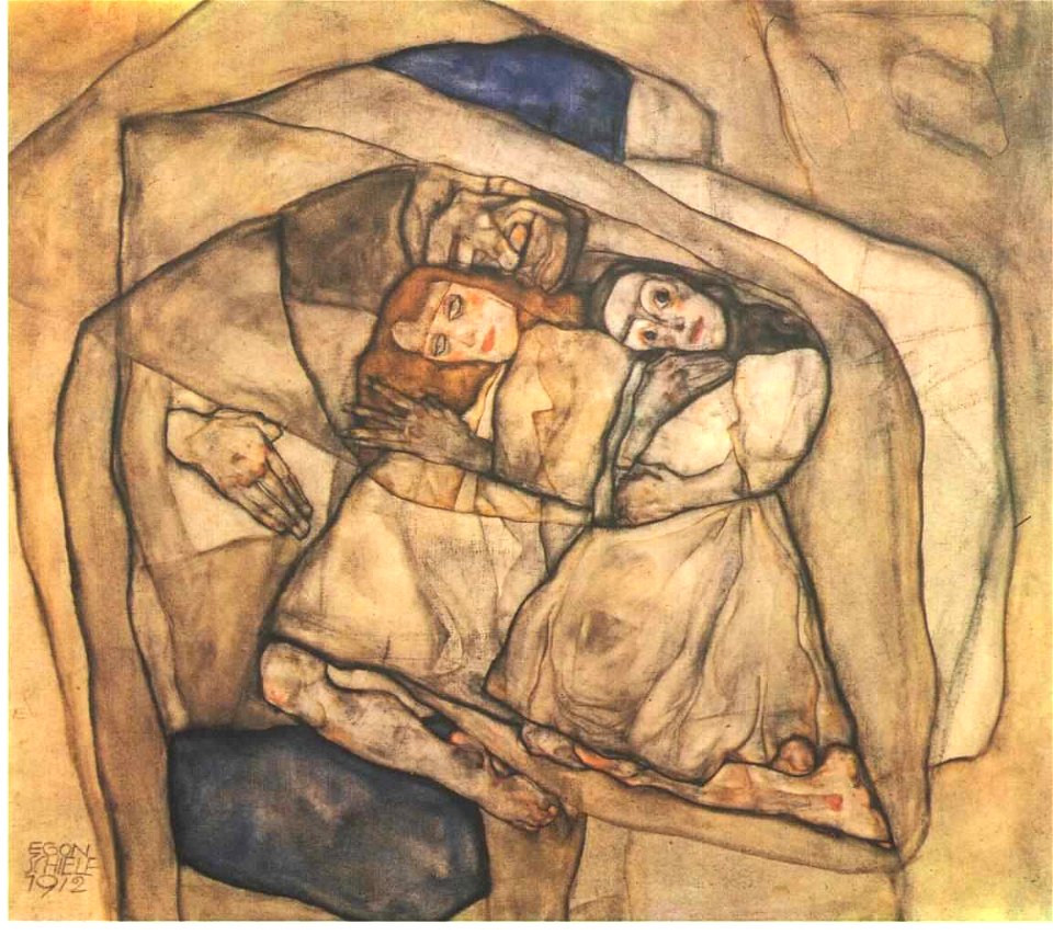 Schiele - Bekehrung - 1912