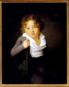 Scheffer, Johann-Bernhard - Portrait d'Ary Scheffer enfant - CSR P 2 - Musée de la Vie romantique