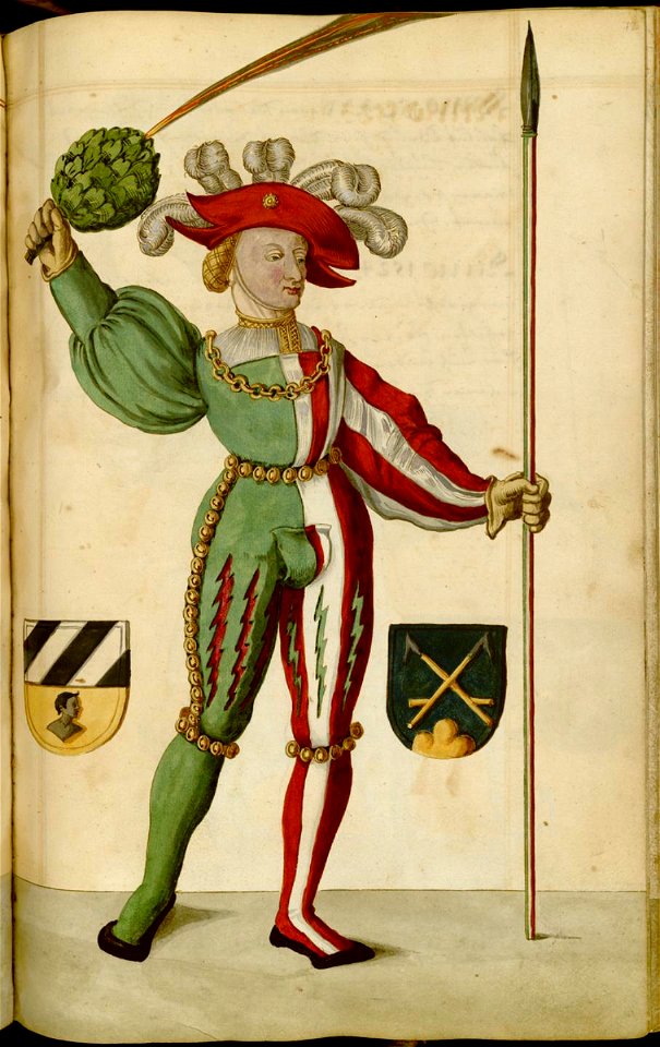 Schembartbuch UB of California Coll. 170 Ms 351 085