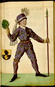 Schembartbuch UB of California Coll. 170 Ms 351 027