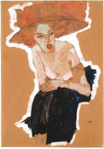 Schiele - Die Hämische, 240438, 1910