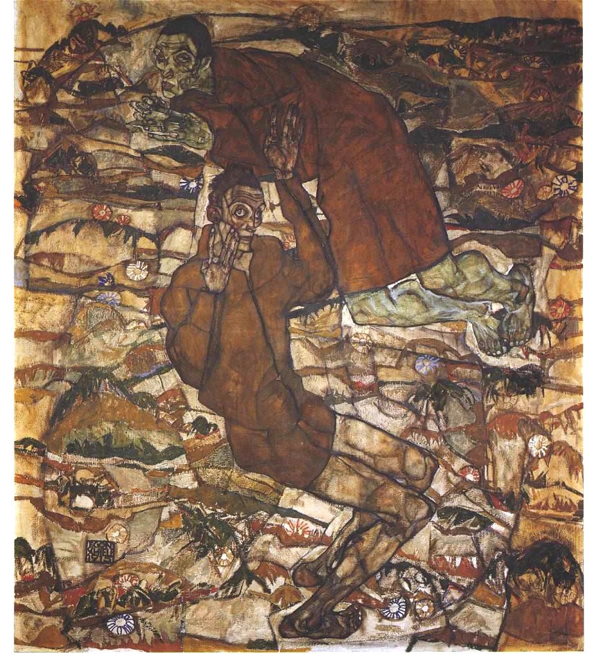 Schiele - Entschwebung - 1915