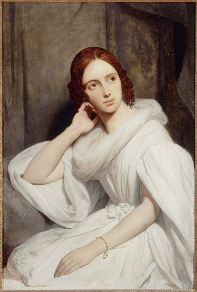 Scheffer, Ary - Portrait de Sophie Marin, veuve du lieutenant général Baudrand - 99.6 - Musée de la Vie romantique