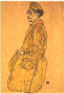 Schiele - Kriegsgefangener Russe -1915