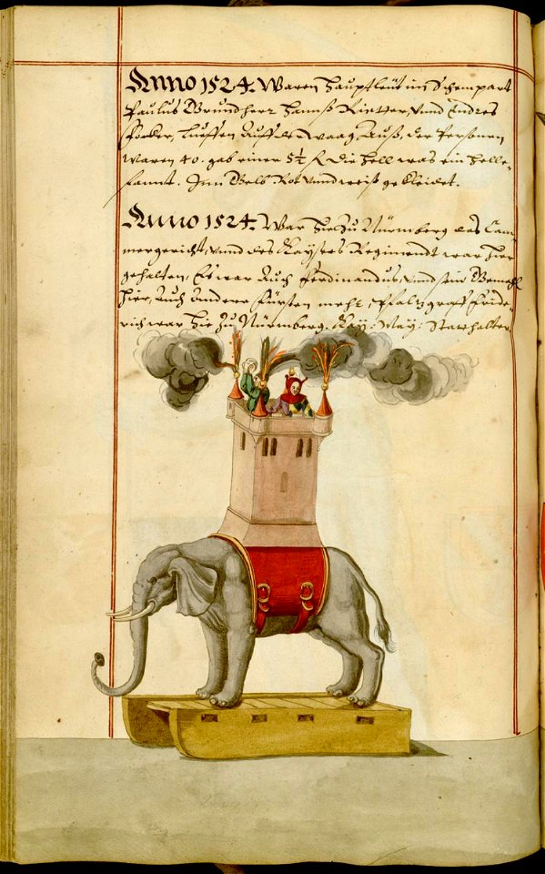 Schembartbuch UB of California Coll. 170 Ms 351 086