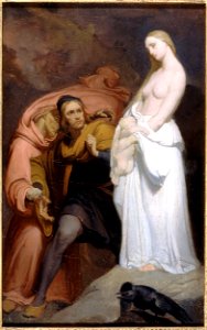 Scheffer, Ary - Marguerite tenant son enfant mort - 92.2 - Musée de la Vie romantique