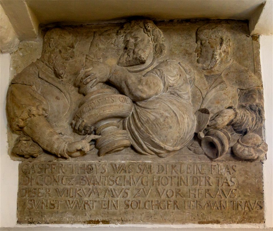 Zecherrelief in Jagdschloss Grunewald-4902
