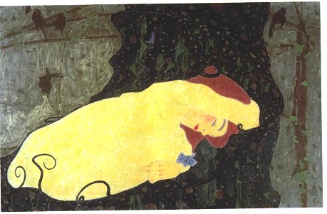 Schiele - Danae - 1909