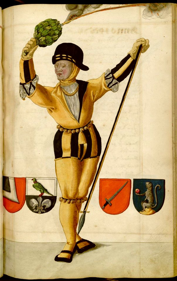 Schembartbuch UB of California Coll. 170 Ms 351 044