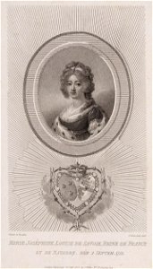 Schiavonetti - Marie Joséphine of Savoy