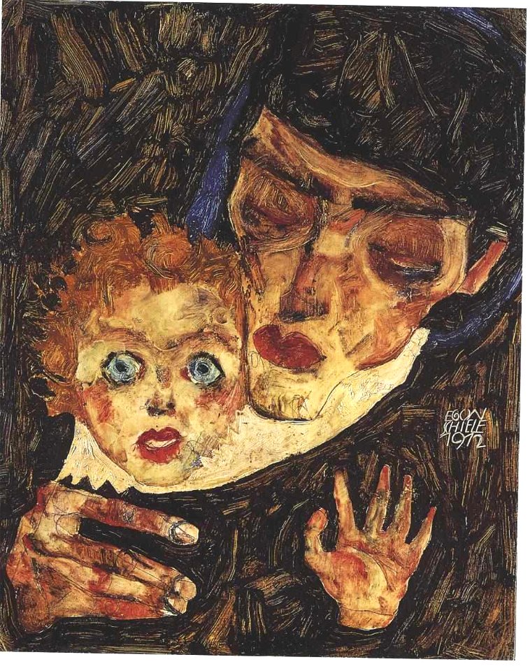 Schiele - Mutter und Kind - 1912