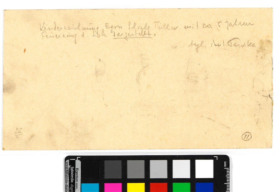 Schiele - Eisenbahn (Kinderzeichnung), 304959, v, ca. 1895