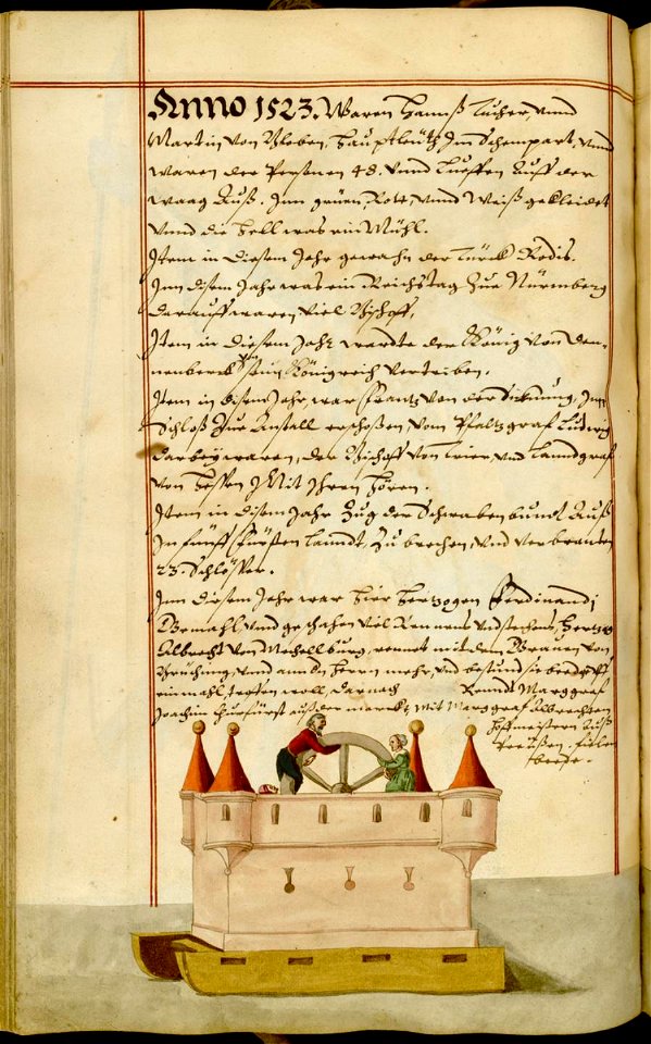 Schembartbuch UB of California Coll. 170 Ms 351 084