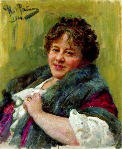 Schepkina-Kupernik by Repin
