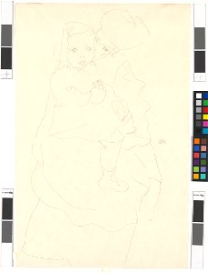 Schiele - Mutter mit Kind, 115151, 1912