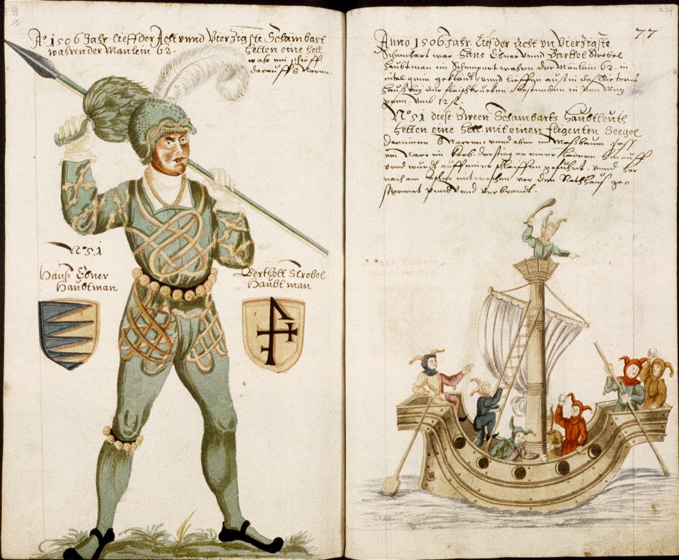 Schembartbuch 238v-239r