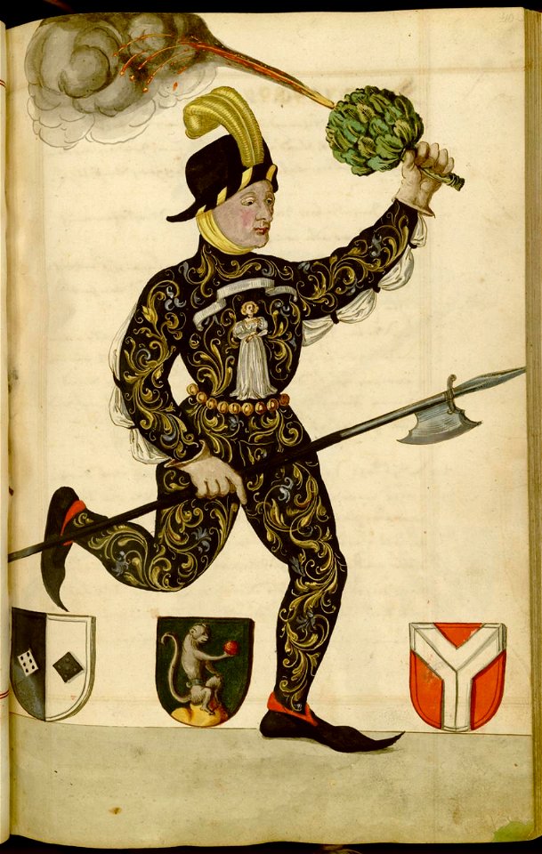 Schembartbuch UB of California Coll. 170 Ms 351 037