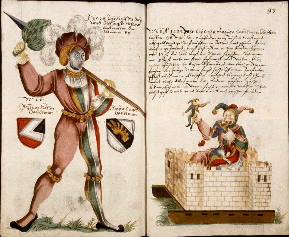 Schembartbuch 254v-255r