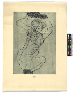 Schiele - Kauernde, 1154932, 1914