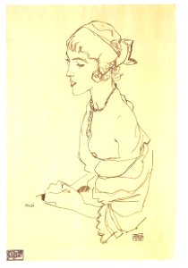 Schiele - Poldi - 1914