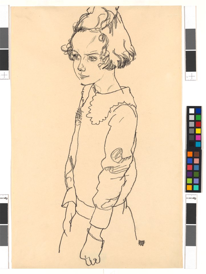 Schiele - Porträt Maria Steiner, 115165, 1918