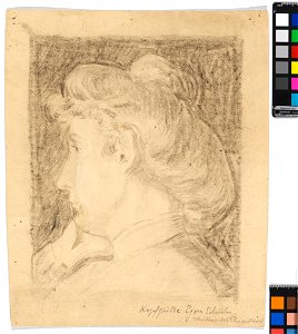 Schiele - Kopfstudie - Mutter des Künstlers, 304942, 1906