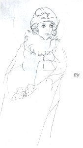 Schiele - Ida Roessler - 1912